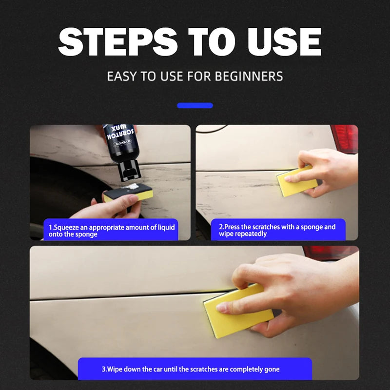 Car Scratch Remover Paste Automobile Paint Repair Wax Car Scratches Repair Automobile Surface Cleaning and Beautification