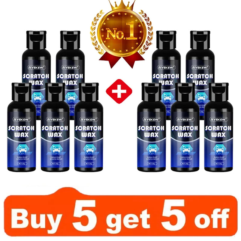 Car Scratch Remover Paste Automobile Paint Repair Wax Car Scratches Repair Automobile Surface Cleaning and Beautification